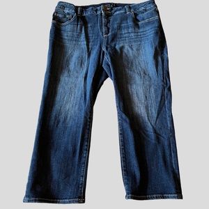 Cropped Lucky Jeans Emma Size 16 W Jeans